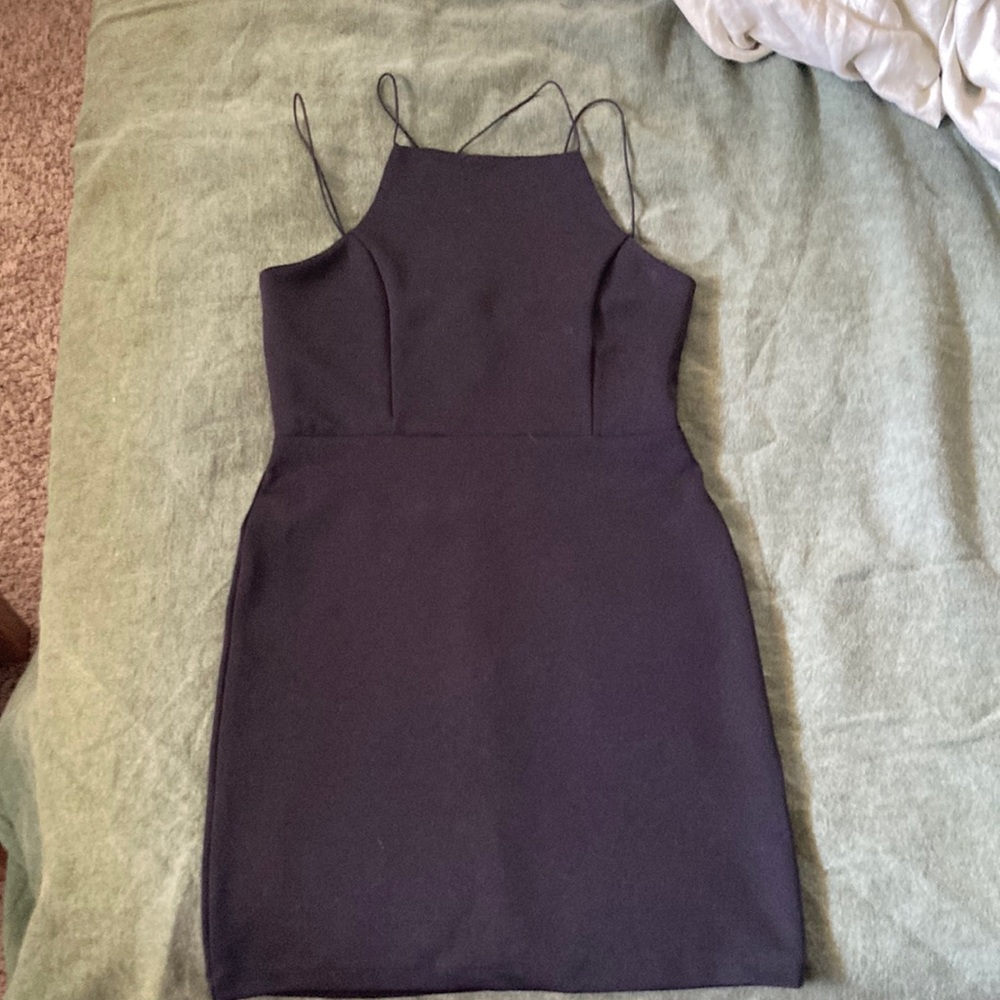 Strappy mini dress